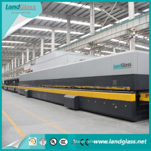 Landglass Jet Convection Horizontal Glass Tempering Line for Tempered Solar Glass